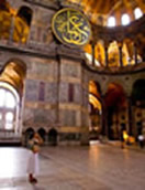 Aya Sophia, Istanbul, interieur